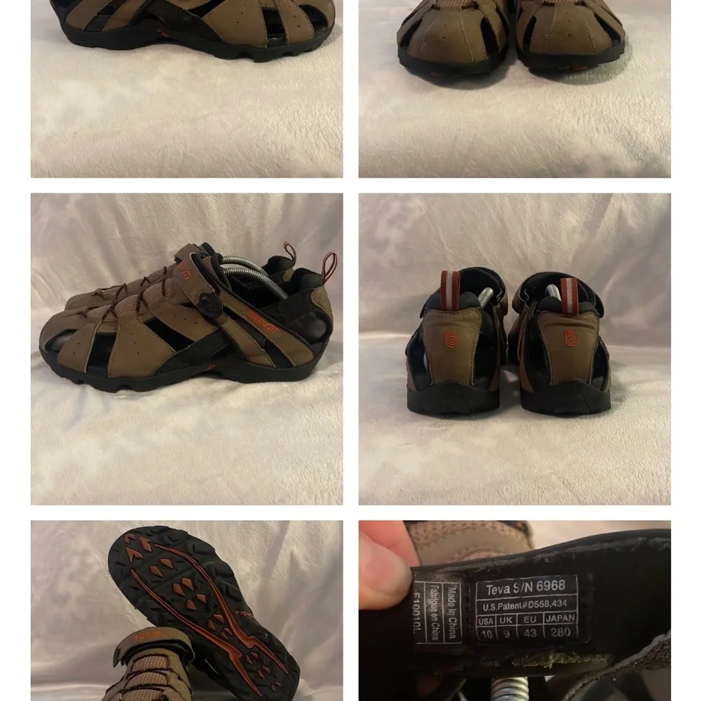 Men’s Teva hiking shoes size 10‎
